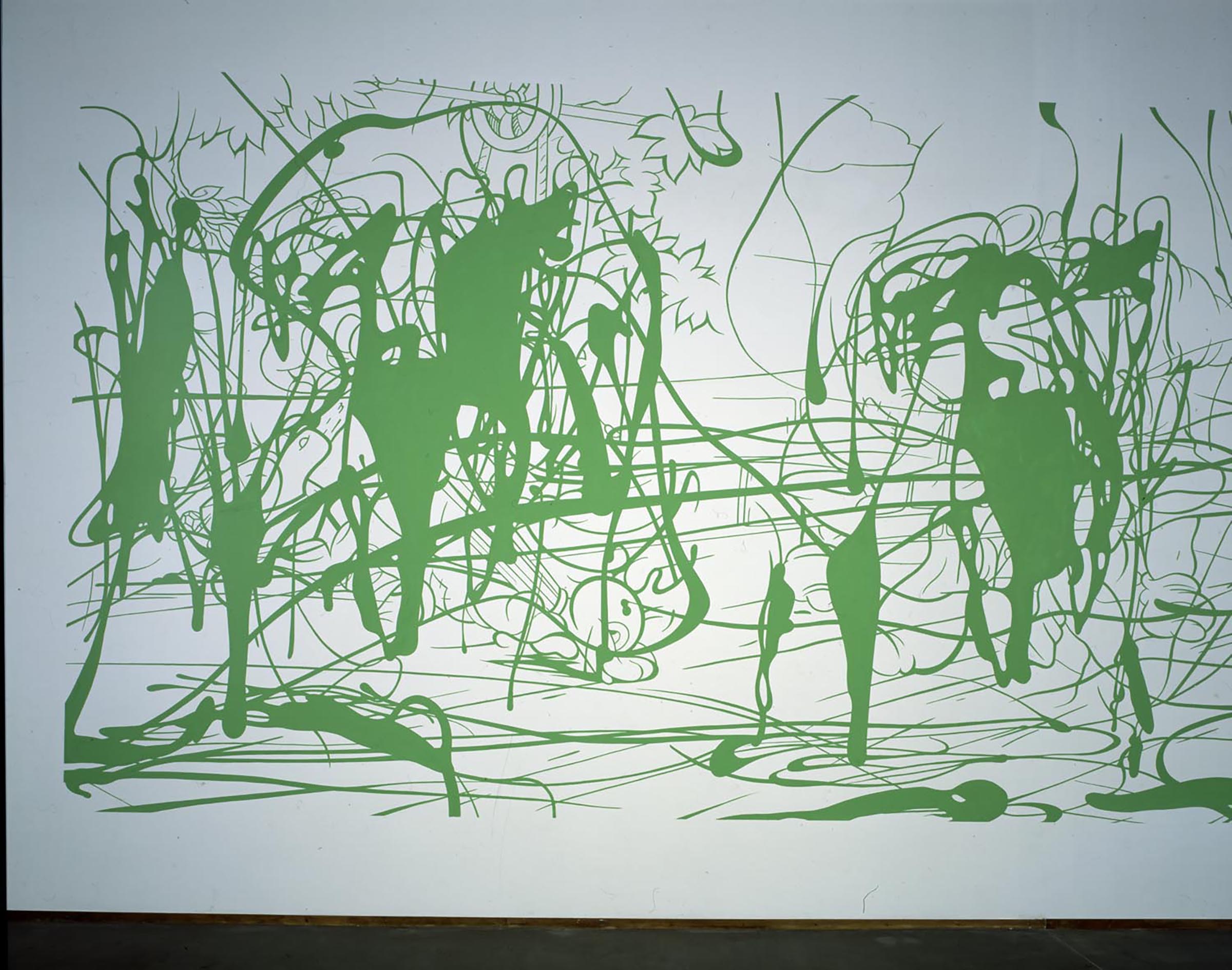 Arturo Herrera, Night Before Last (Project for I Moderni/Castello di Rivoli), 2003